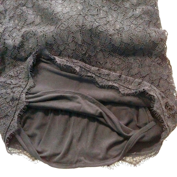 Aritzia Babaton Rafael Black Lace Dress - Picture 14 of 15